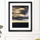 Golden Dawn -Purple by Alyson Mccrink on GIANT ART - beige abstract horizon