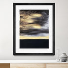 Golden Dawn -Purple by Alyson Mccrink on GIANT ART - beige abstract horizon