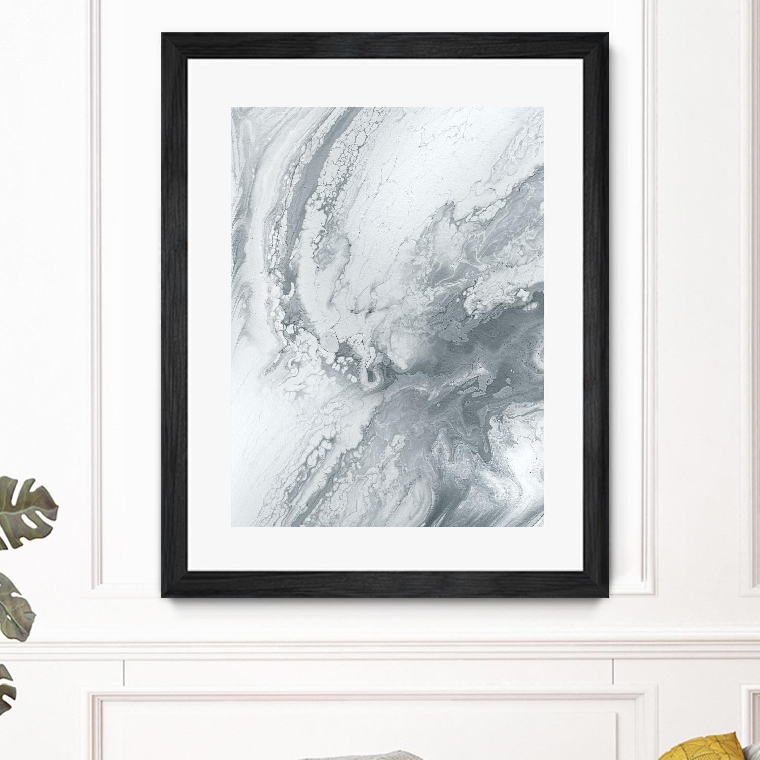 Magnetic by Alyson Mccrink on GIANT ART - grey black & white ton sur ton