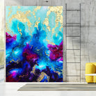 Al Magisti by Alyson Mccrink on GIANT ART - blue abstract