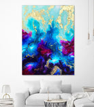 Al Magisti by Alyson Mccrink on GIANT ART - blue abstract