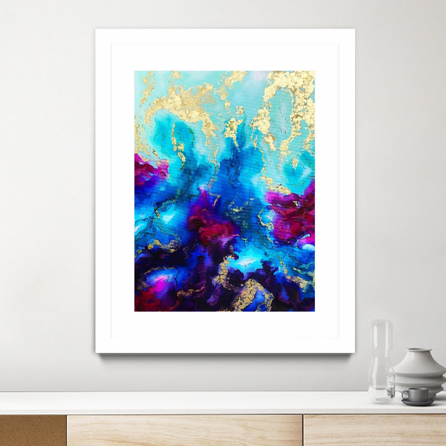 Al Magisti by Alyson Mccrink on GIANT ART - gold abstract abstract