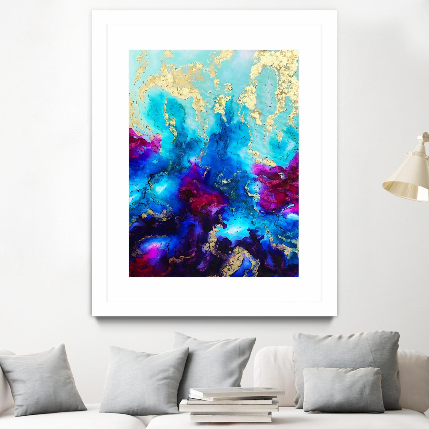 Al Magisti by Alyson Mccrink on GIANT ART - gold abstract abstract