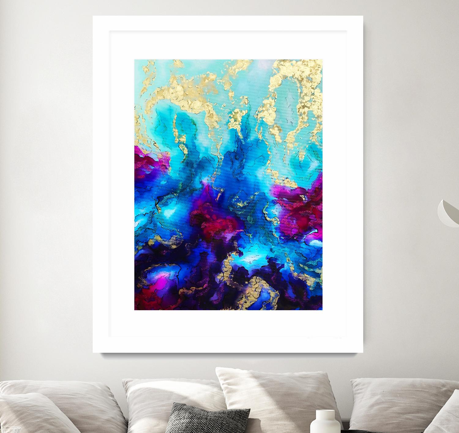 Al Magisti by Alyson Mccrink on GIANT ART - gold abstract abstract