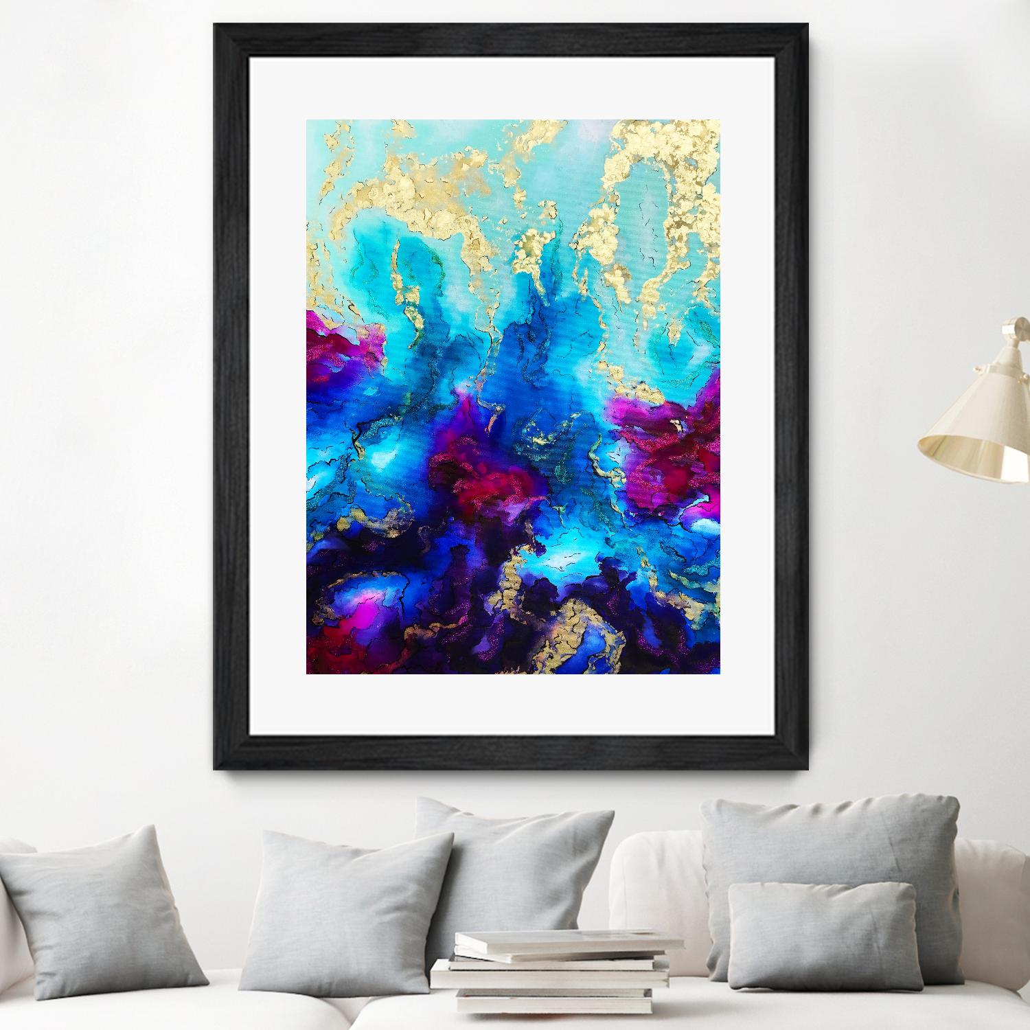 Al Magisti by Alyson Mccrink on GIANT ART - gold abstract abstract