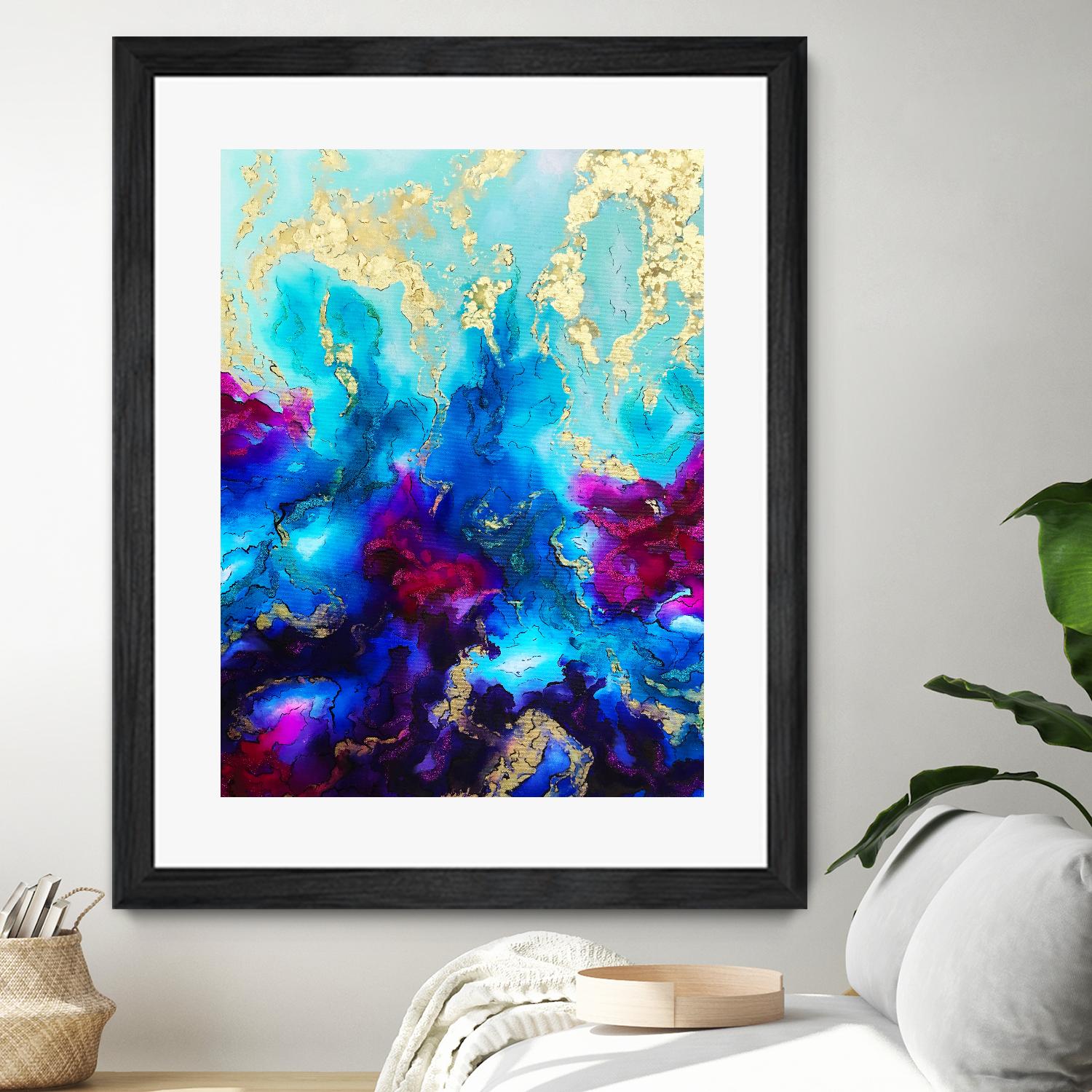 Al Magisti by Alyson Mccrink on GIANT ART - gold abstract abstract