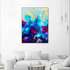 Al Magisti by Alyson Mccrink on GIANT ART - blue abstract