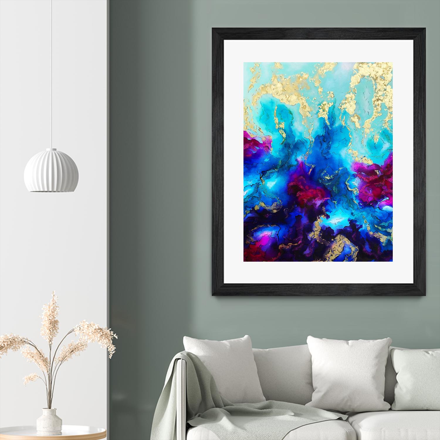 Al Magisti by Alyson Mccrink on GIANT ART - gold abstract abstract