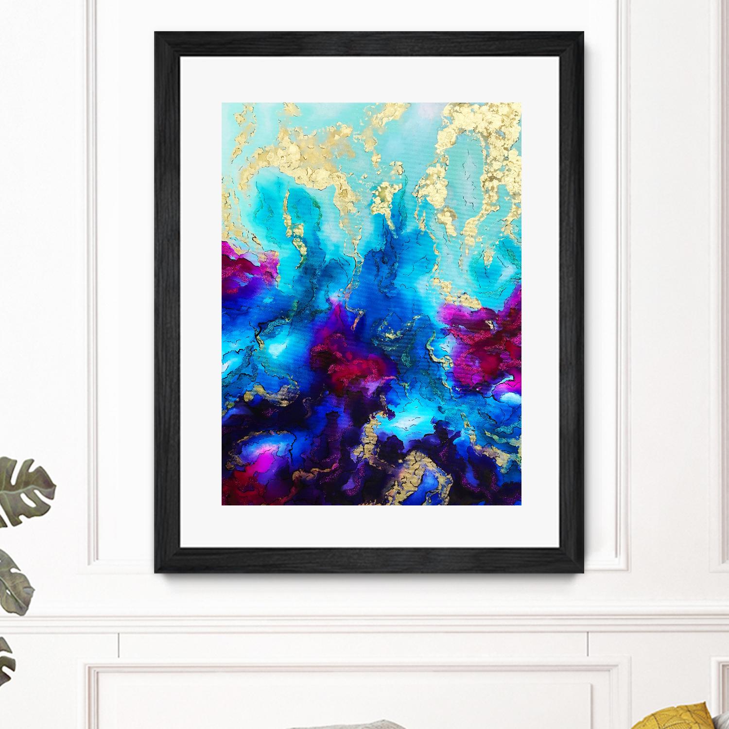 Al Magisti by Alyson Mccrink on GIANT ART - gold abstract abstract