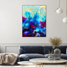 Al Magisti by Alyson Mccrink on GIANT ART - blue abstract