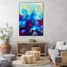 Al Magisti by Alyson Mccrink on GIANT ART - blue abstract