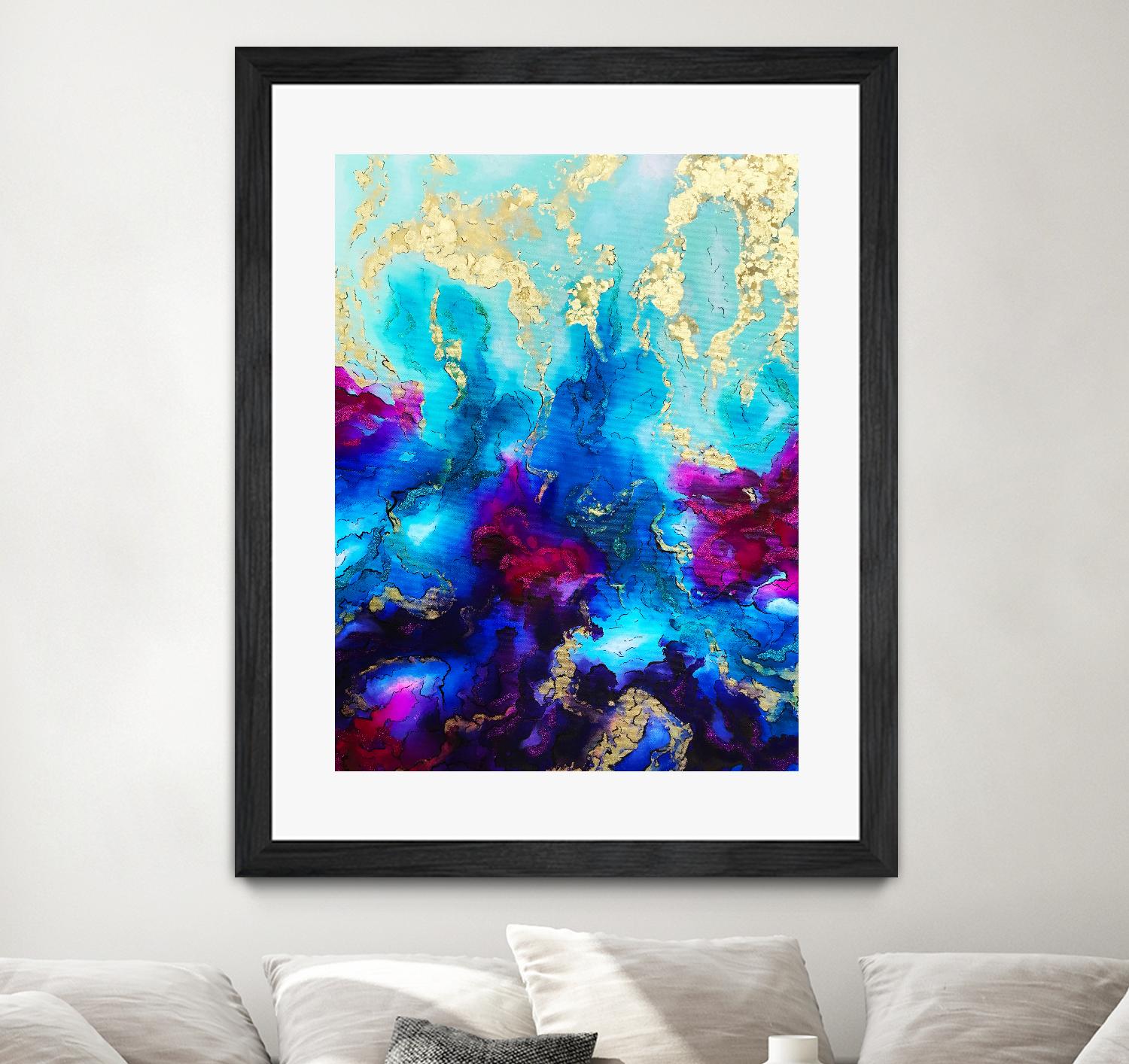 Al Magisti by Alyson Mccrink on GIANT ART - gold abstract abstract
