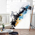 Wish Come True by Alyson Mccrink on GIANT ART - blue abstract linéaire
