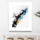 Wish Come True by Alyson Mccrink on GIANT ART - blue abstract linéaire
