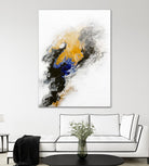 Riverbed by Alyson Mccrink on GIANT ART - yellow abstract