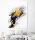 Riverbed by Alyson Mccrink on GIANT ART - yellow abstract