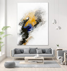Riverbed by Alyson Mccrink on GIANT ART - yellow abstract