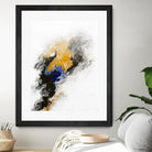 Riverbed by Alyson Mccrink on GIANT ART - blue abstract abstract