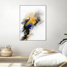 Riverbed by Alyson Mccrink on GIANT ART - yellow abstract