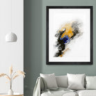 Riverbed by Alyson Mccrink on GIANT ART - blue abstract abstract