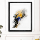 Riverbed by Alyson Mccrink on GIANT ART - blue abstract abstract