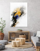 Riverbed by Alyson Mccrink on GIANT ART - blue abstract abstract