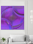Motown II by Jefd on GIANT ART - blue digital 1960