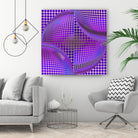 Motown II by Jefd on GIANT ART - blue digital 1960