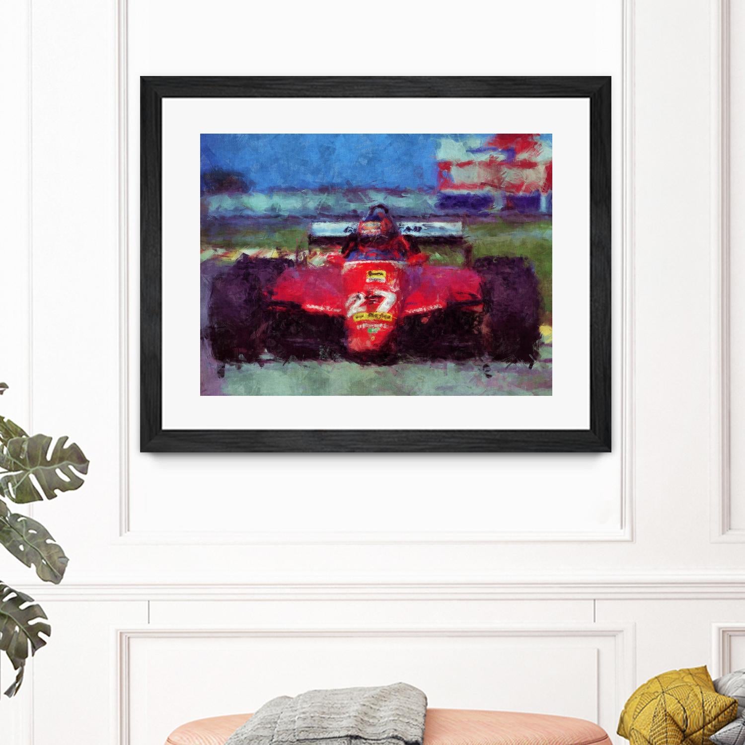 Formula 1 - IV by Jean-François Dupuis on GIANT ART - red transportation automobile