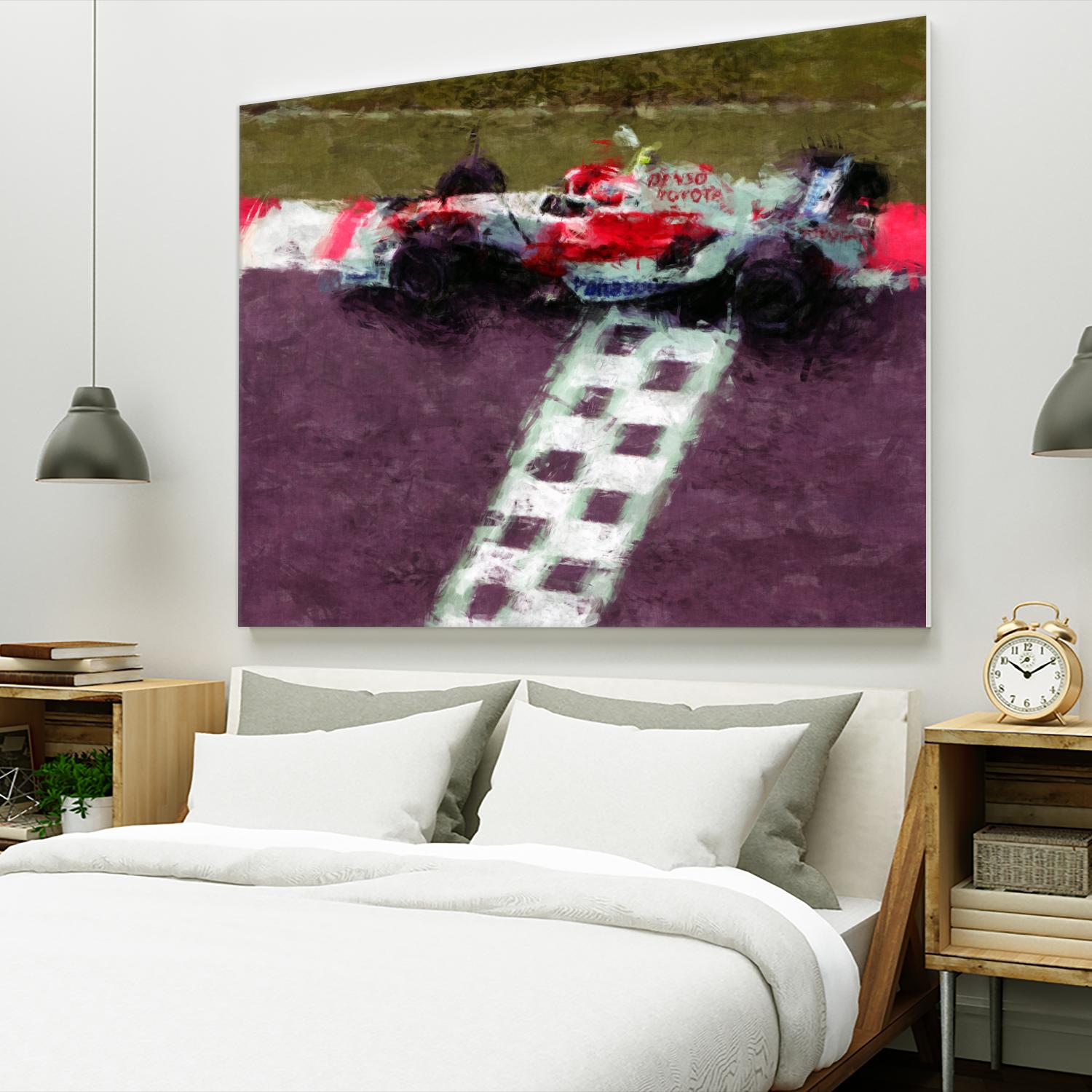 Formula 1 - VI by Jean-François Dupuis on GIANT ART - red transportation automobile