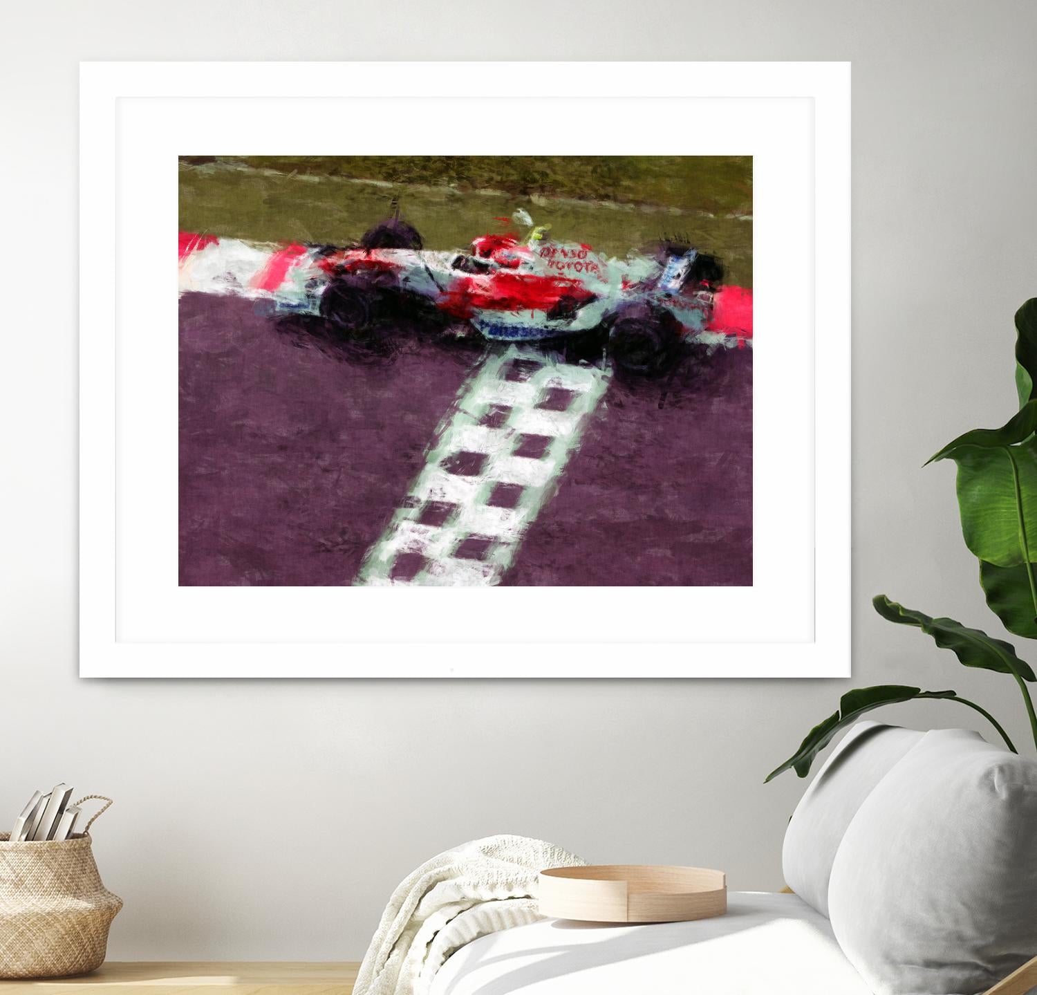 Formula 1 - VI by Jean-François Dupuis on GIANT ART - red transportation automobile