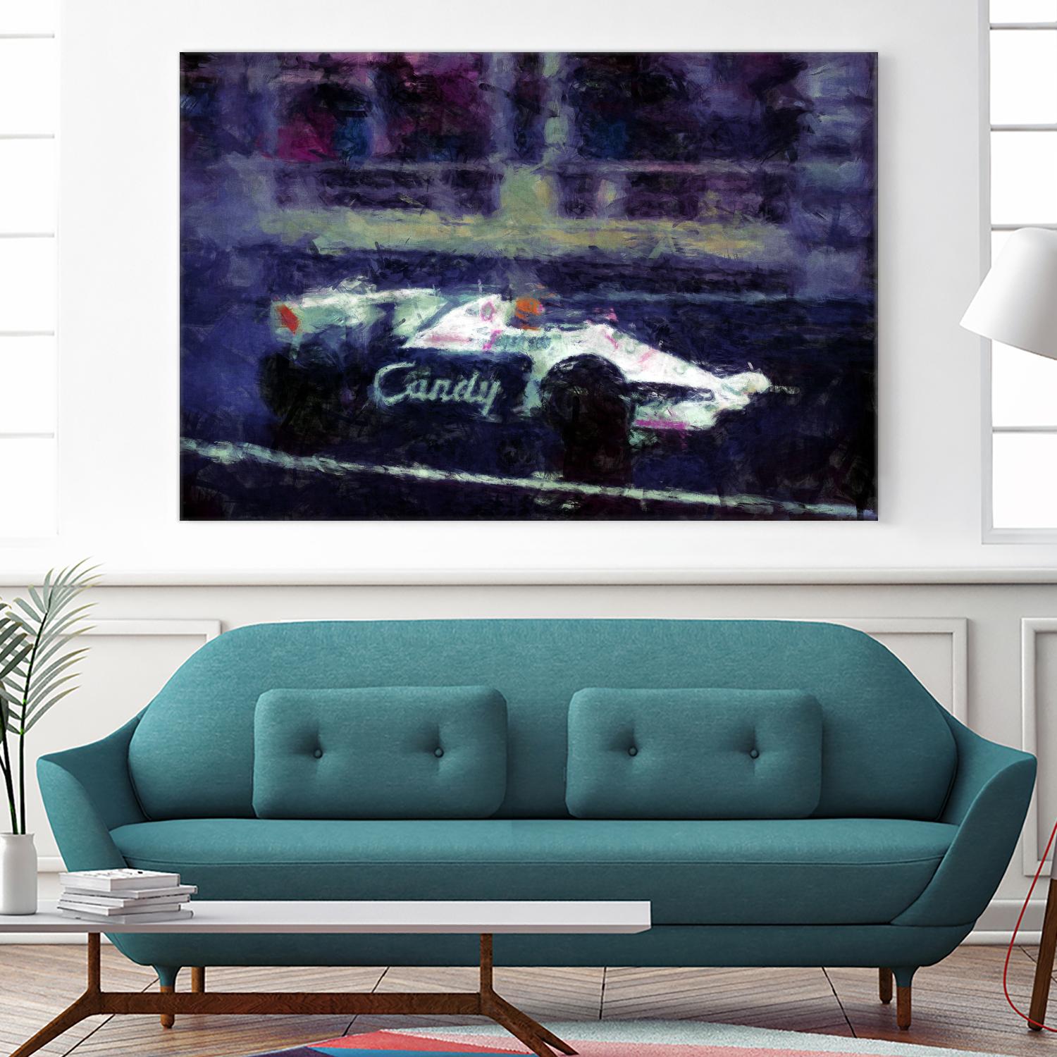 Formula 1 - VIII by Jean-François Dupuis on GIANT ART - black transportation automobile