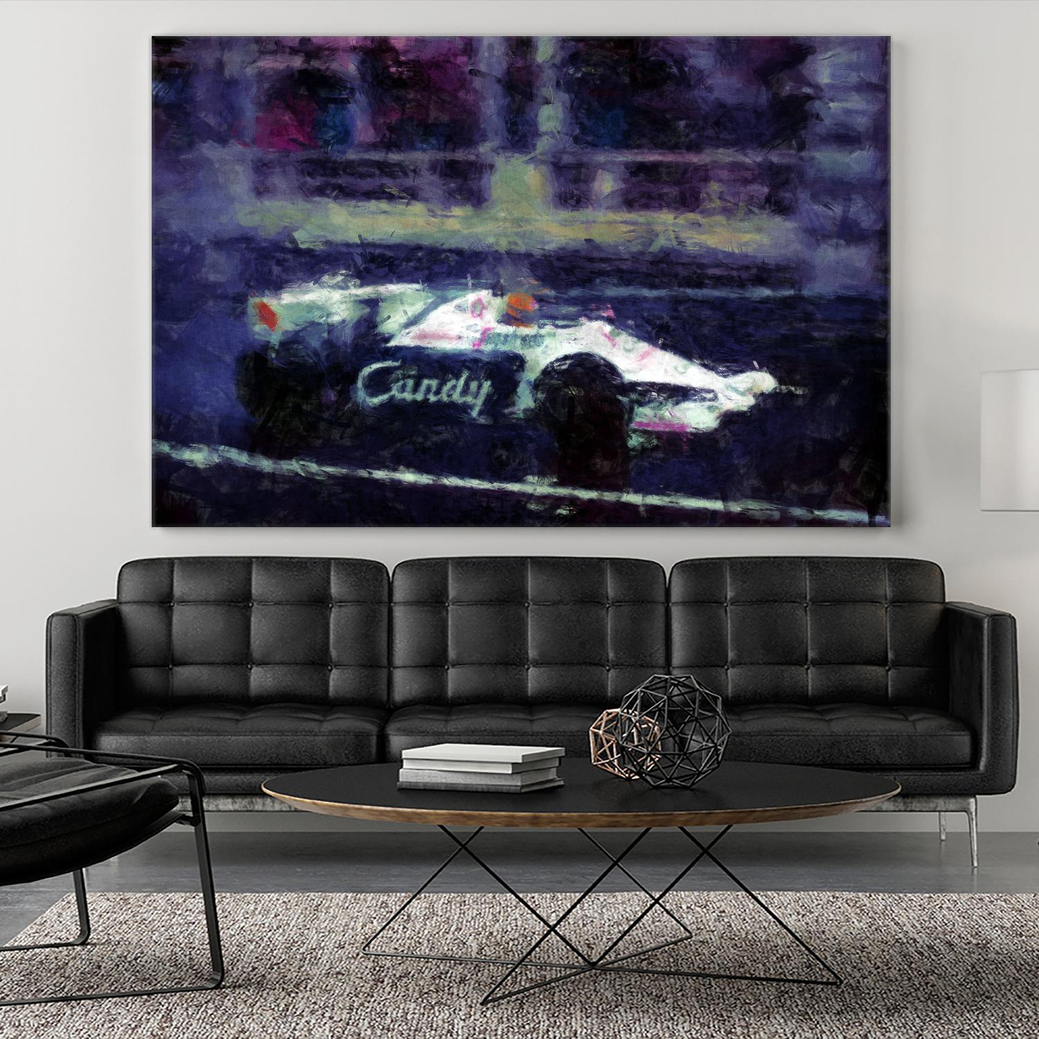 Formula 1 - VIII by Jean-François Dupuis on GIANT ART - black transportation automobile