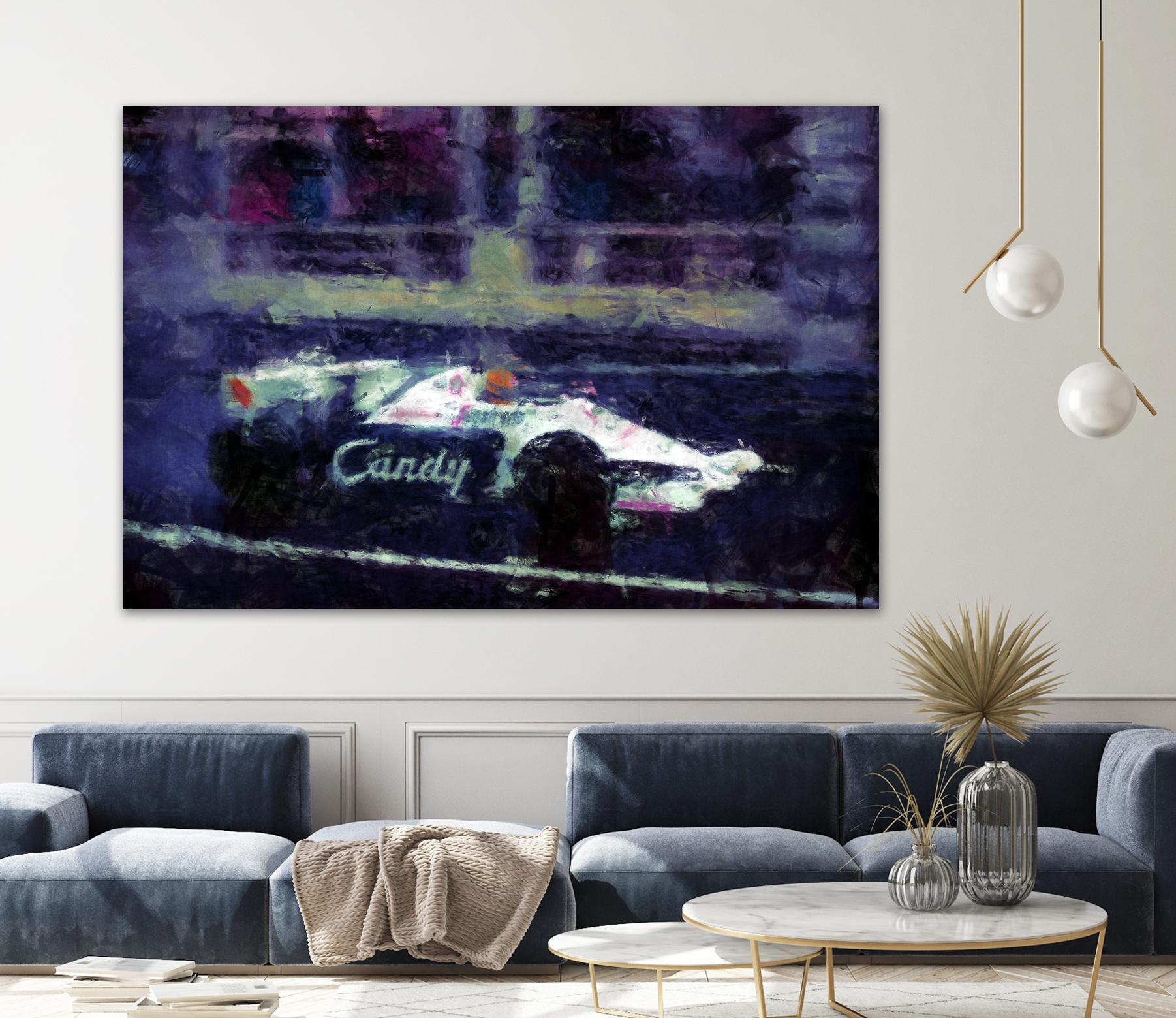 Formula 1 - VIII by Jean-François Dupuis on GIANT ART - black transportation automobile