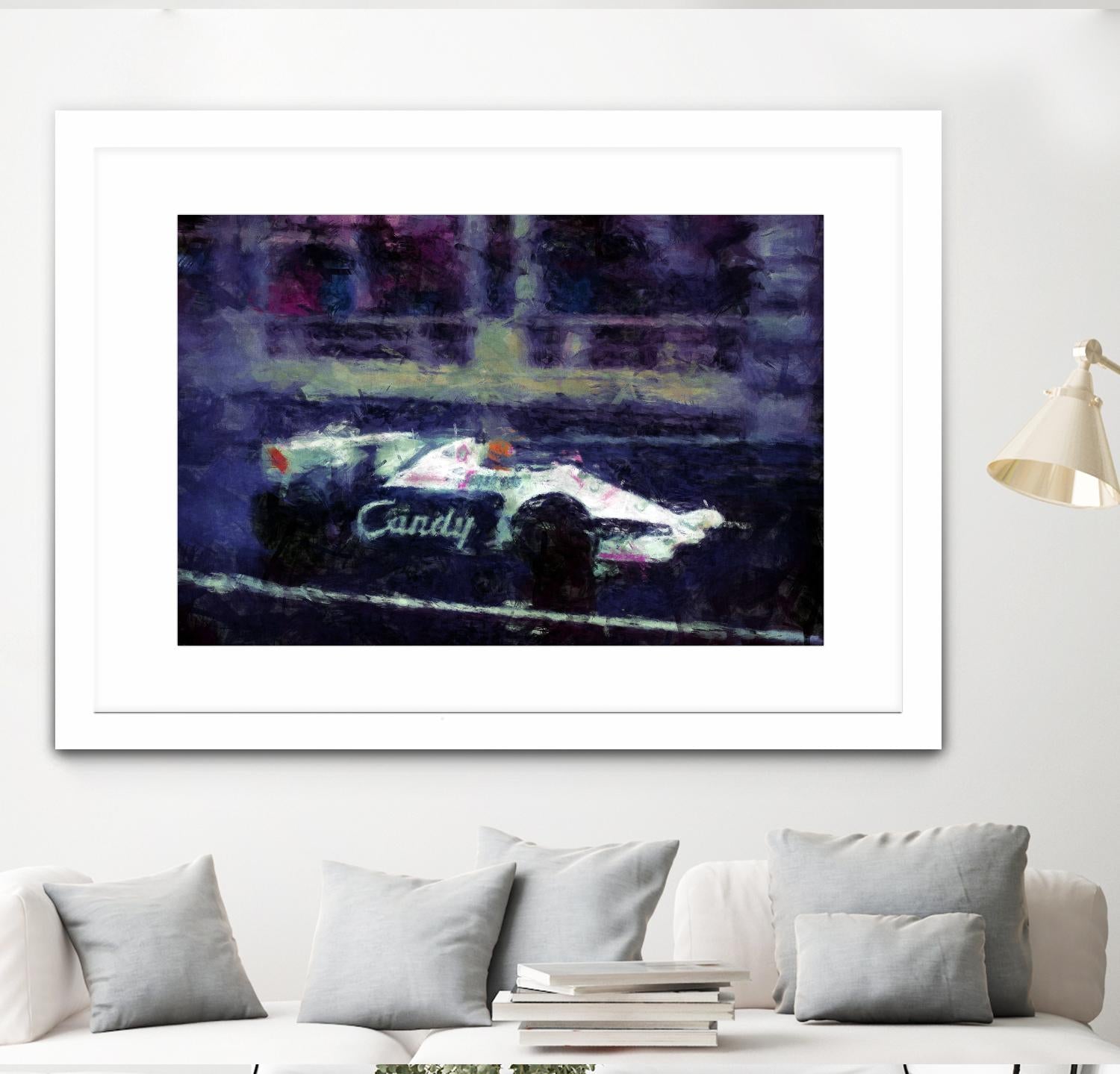 Formula 1 - VIII by Jean-François Dupuis on GIANT ART - black transportation automobile