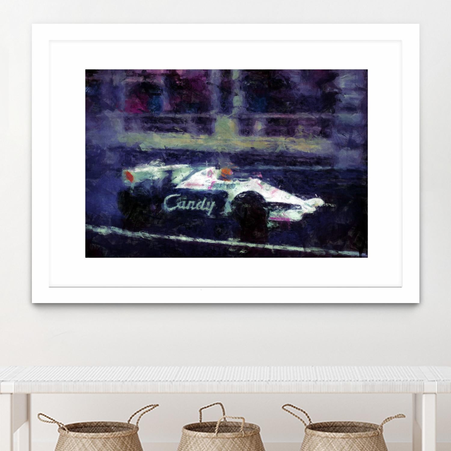 Formula 1 - VIII by Jean-François Dupuis on GIANT ART - black transportation automobile