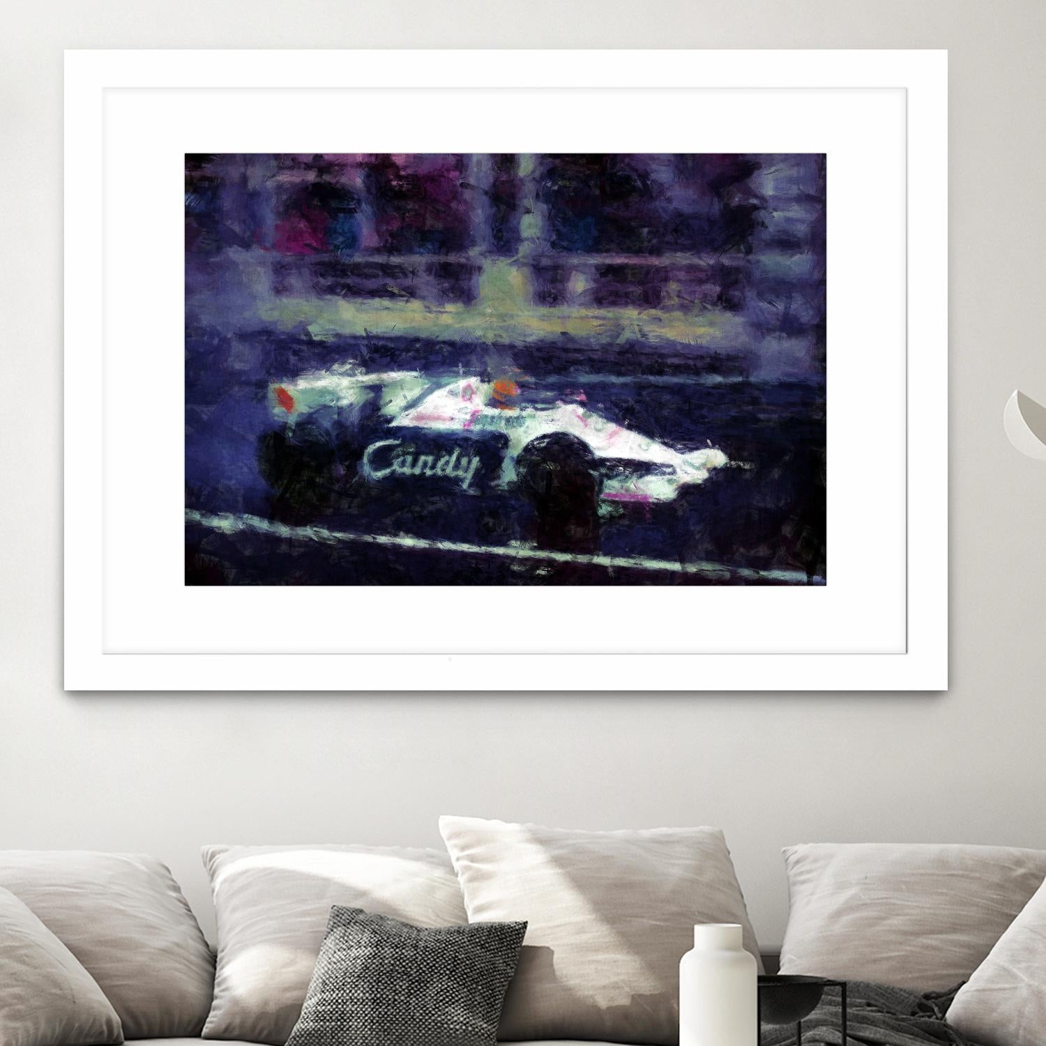 Formula 1 - VIII by Jean-François Dupuis on GIANT ART - black transportation automobile