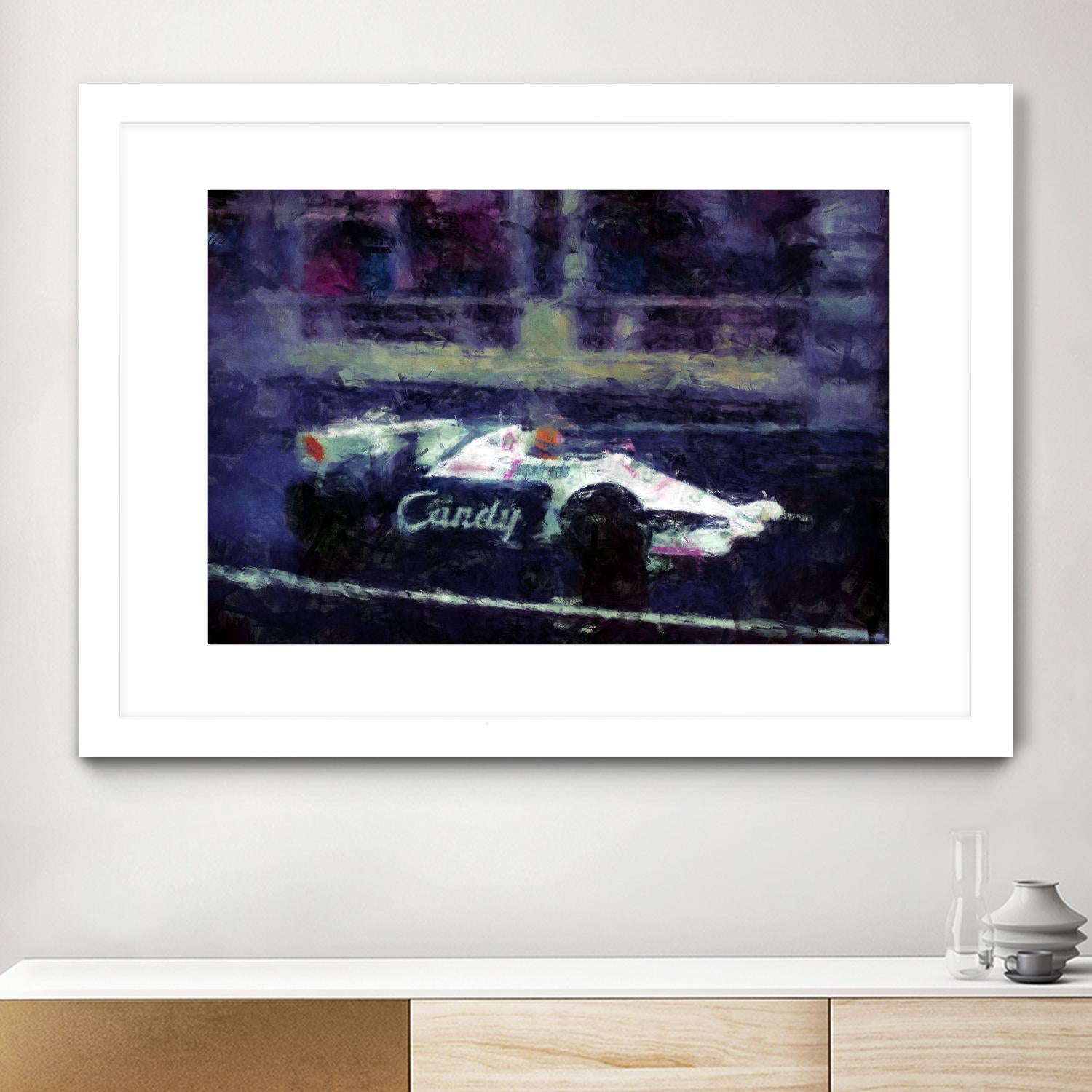 Formula 1 - VIII by Jean-François Dupuis on GIANT ART - black transportation automobile