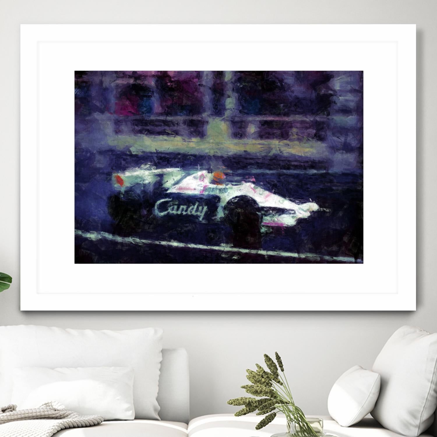 Formula 1 - VIII by Jean-François Dupuis on GIANT ART - black transportation automobile