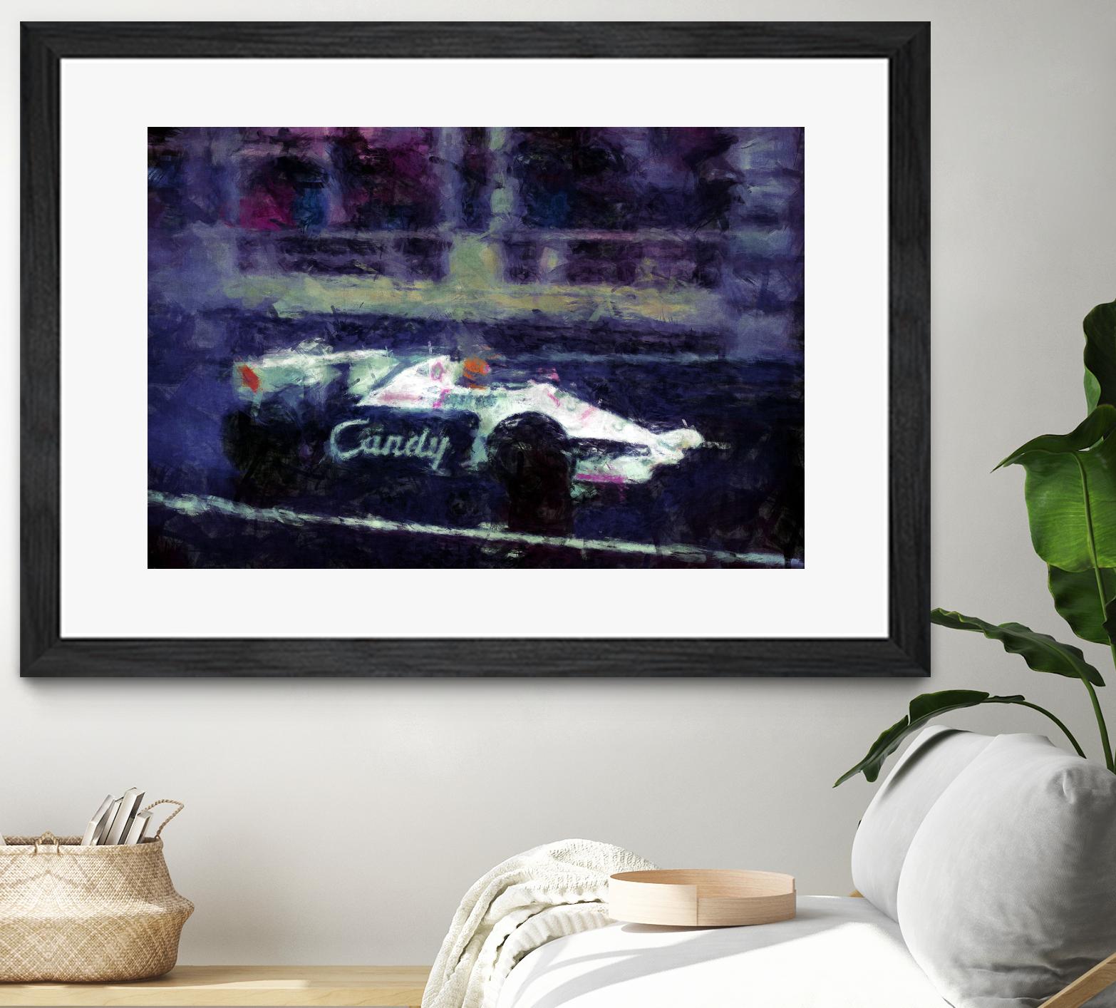 Formula 1 - VIII by Jean-François Dupuis on GIANT ART - black transportation automobile