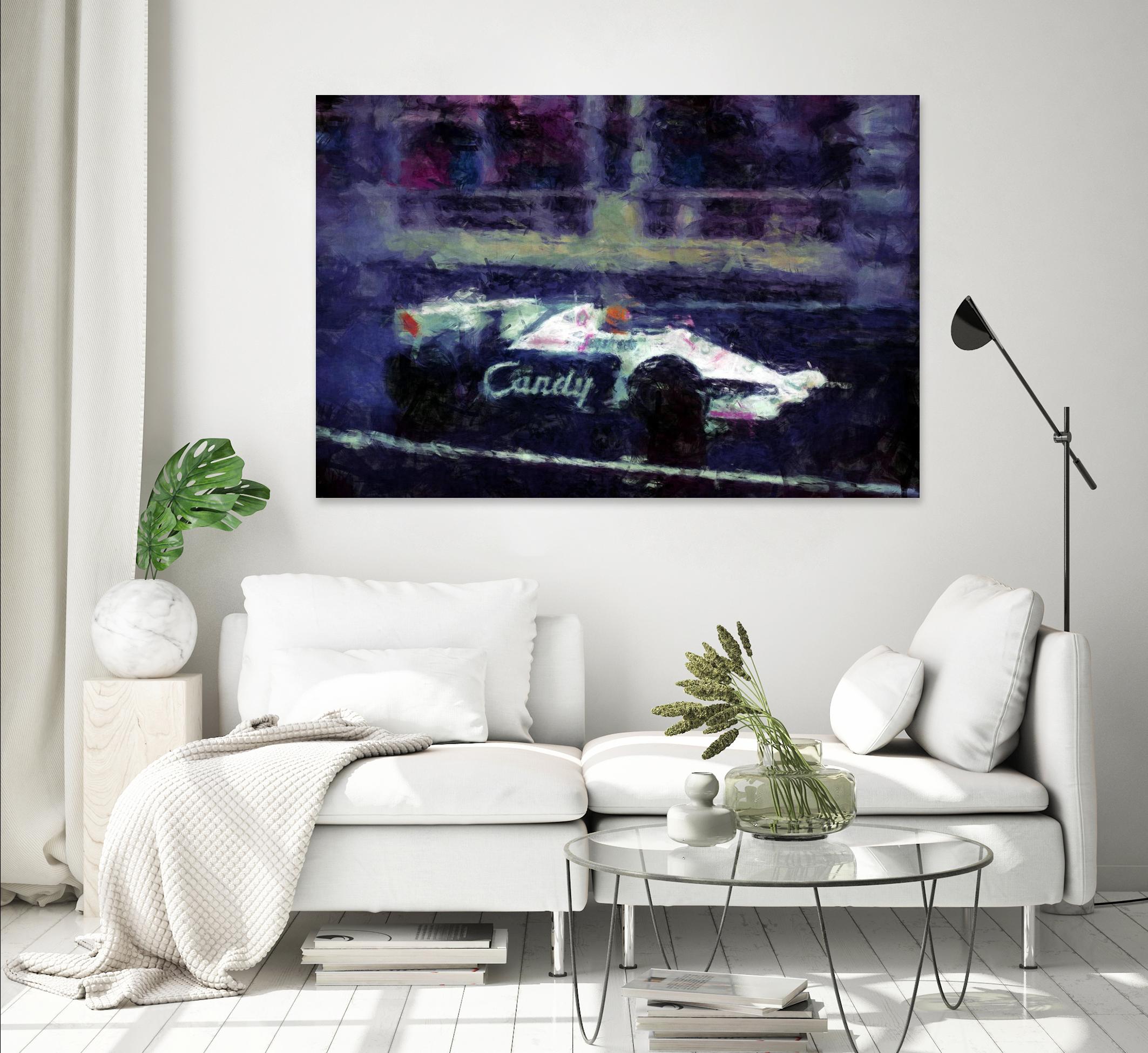 Formula 1 - VIII by Jean-François Dupuis on GIANT ART - black transportation automobile