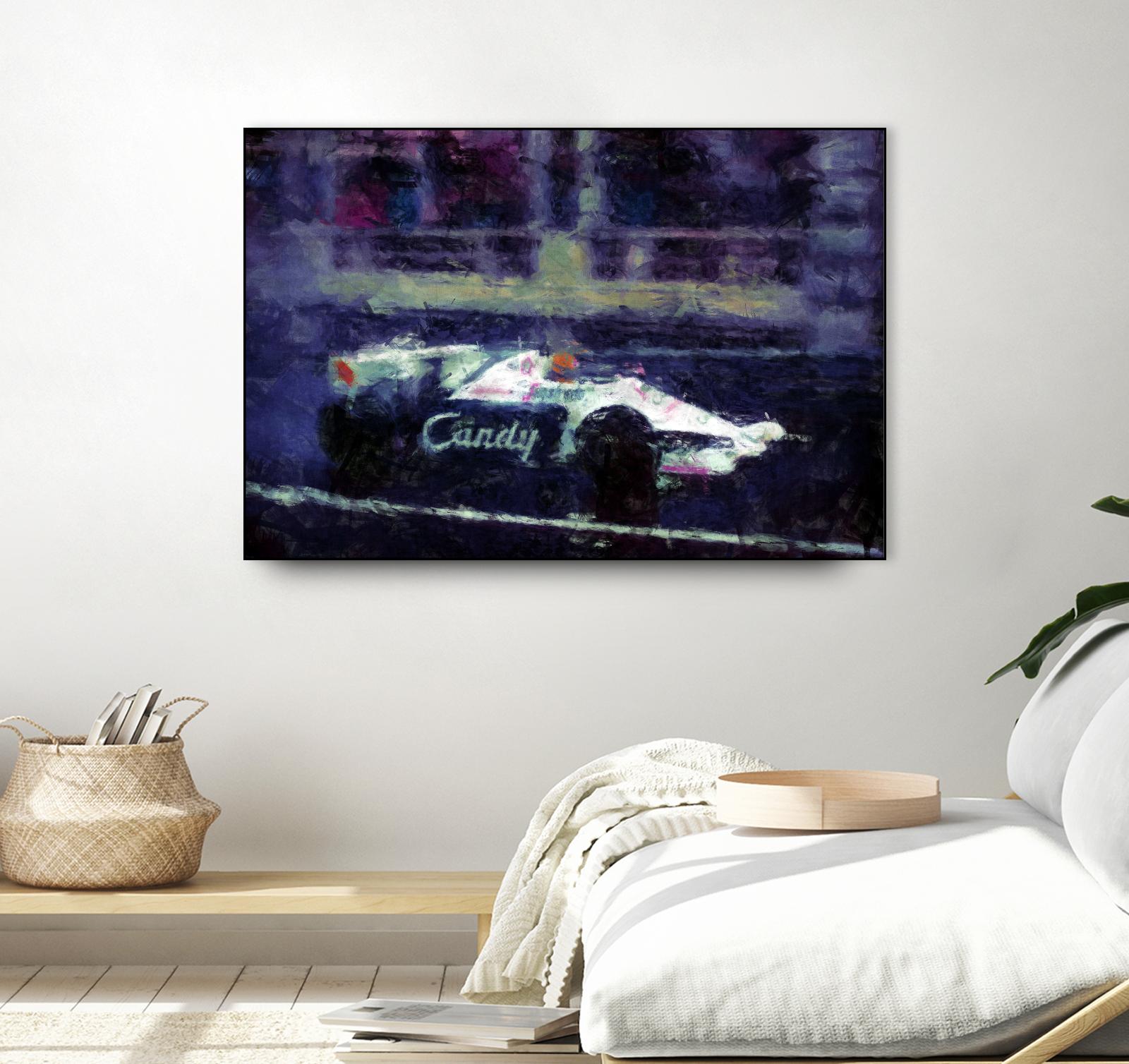 Formula 1 - VIII by Jean-François Dupuis on GIANT ART - black transportation automobile