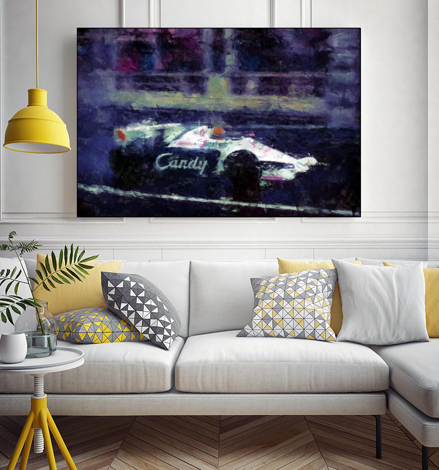 Formula 1 - VIII by Jean-François Dupuis on GIANT ART - black transportation automobile