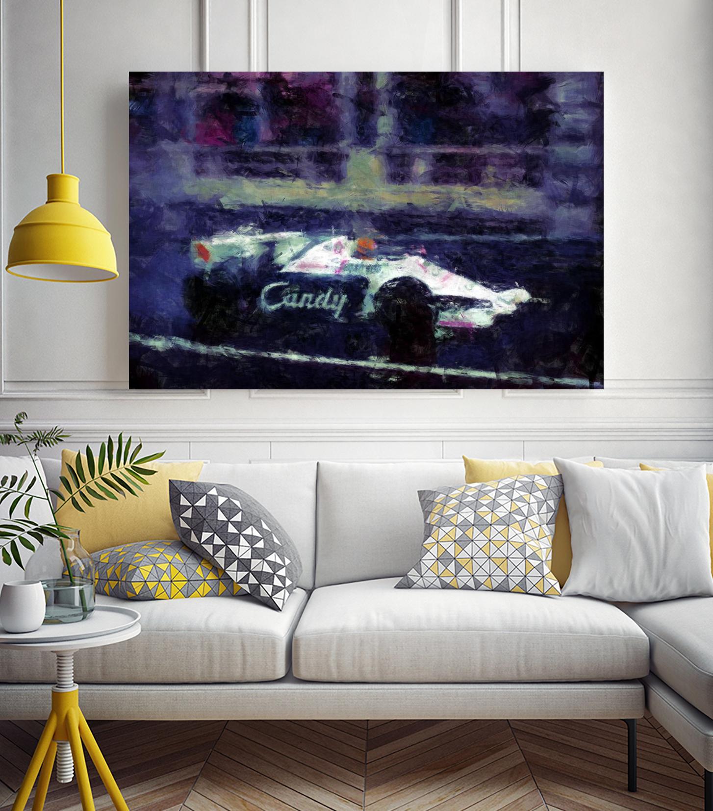 Formula 1 - VIII by Jean-François Dupuis on GIANT ART - black transportation automobile