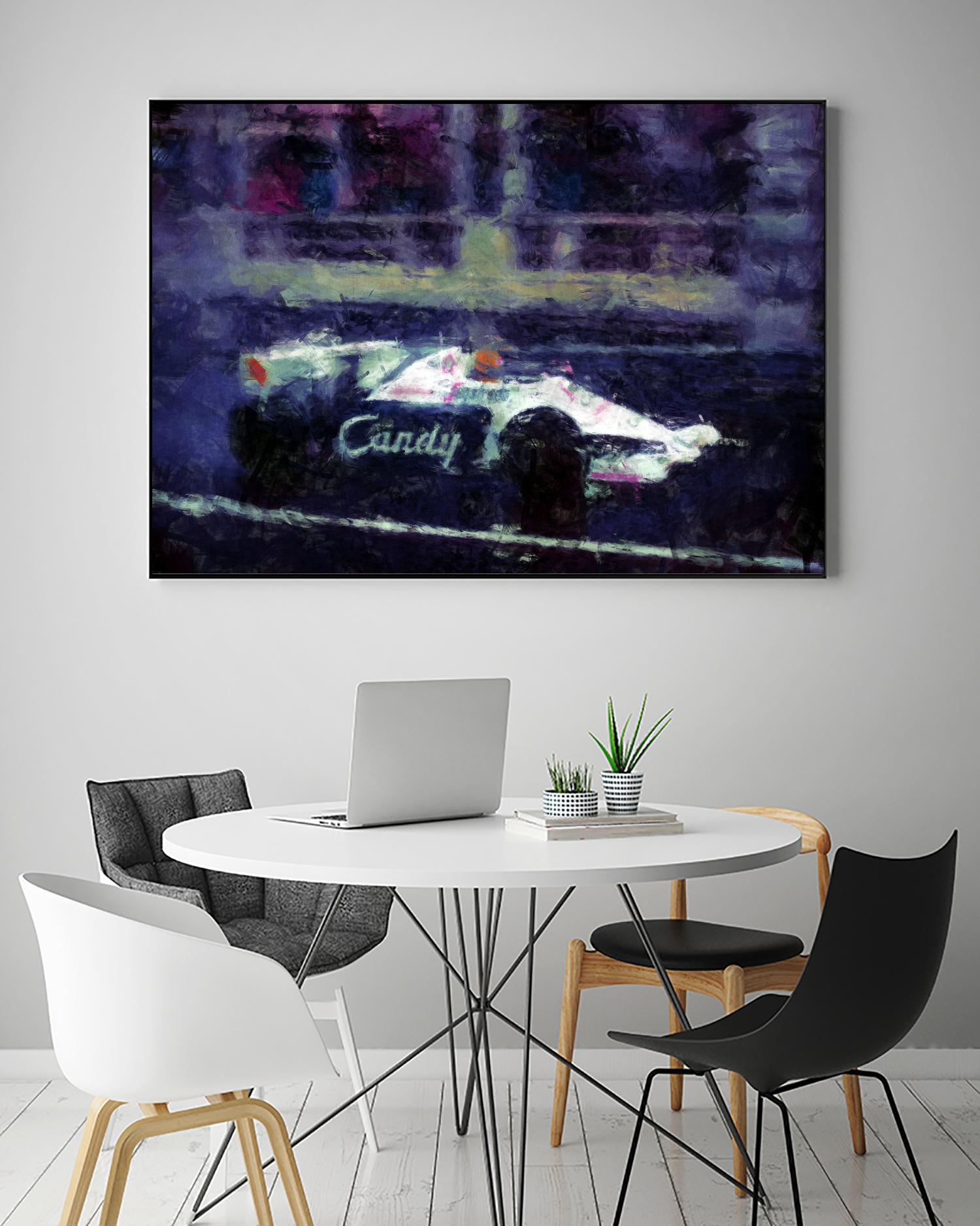 Formula 1 - VIII by Jean-François Dupuis on GIANT ART - black transportation automobile