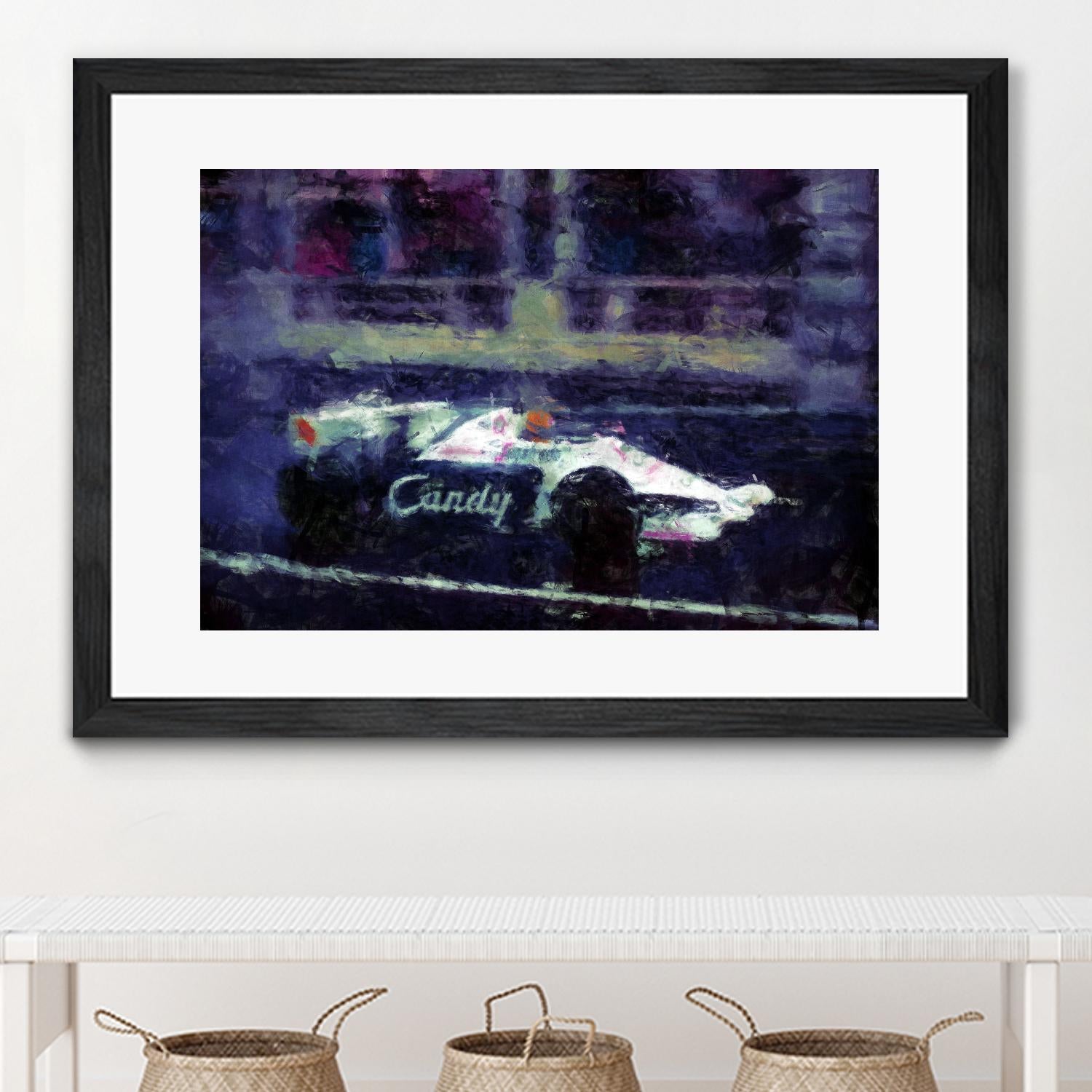 Formula 1 - VIII by Jean-François Dupuis on GIANT ART - black transportation automobile