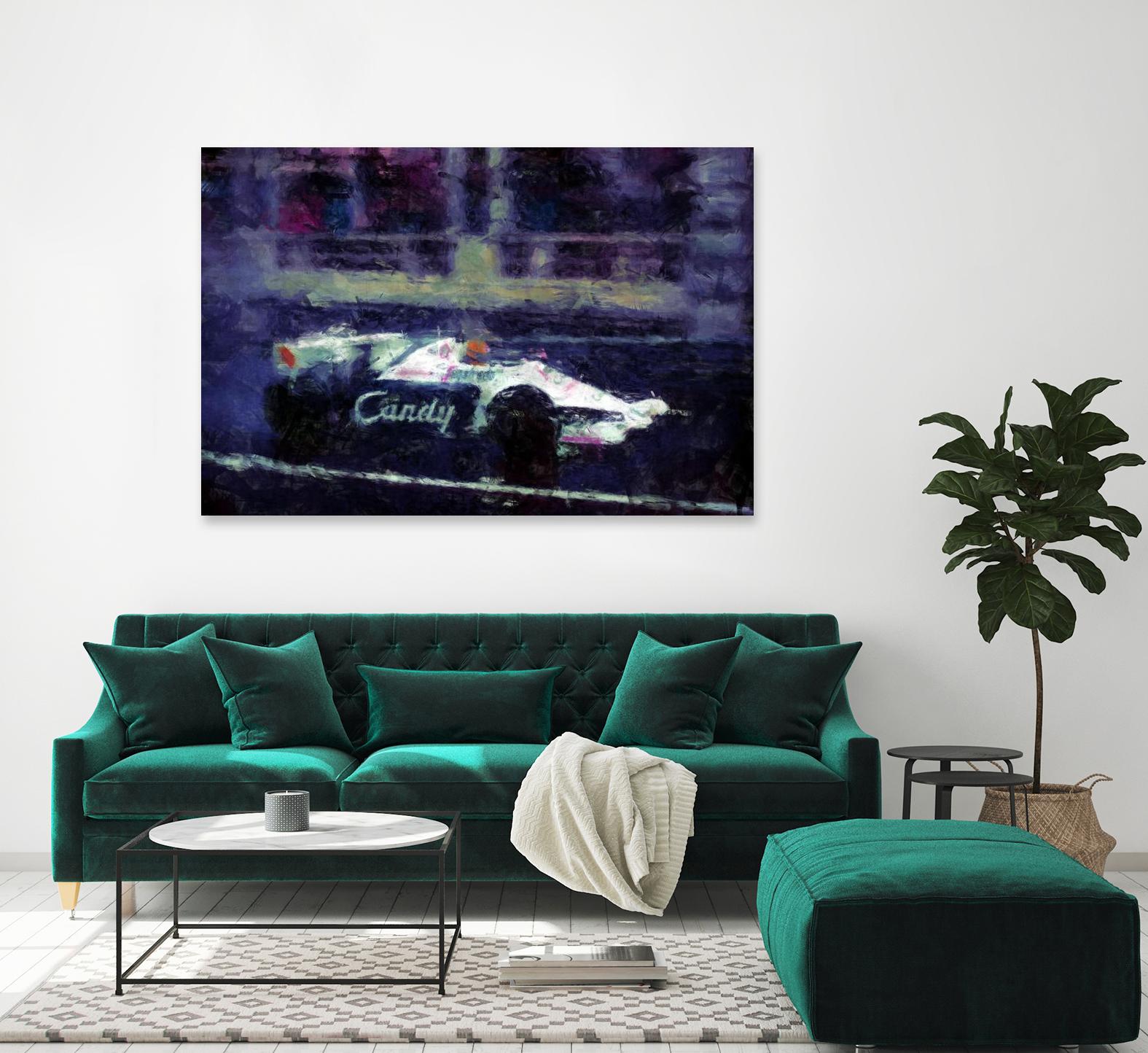 Formula 1 - VIII by Jean-François Dupuis on GIANT ART - black transportation automobile