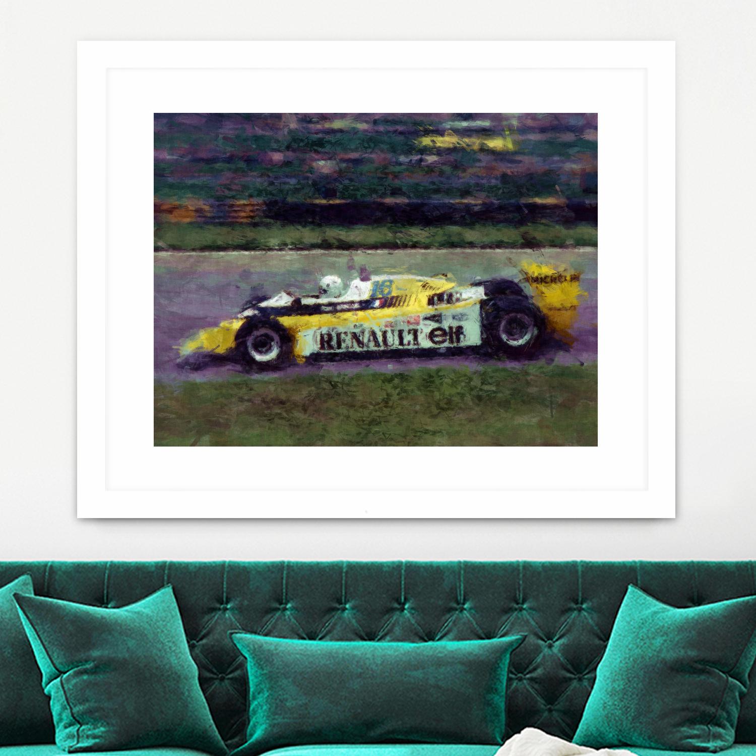 Formula 1 - X by Jean-François Dupuis on GIANT ART - green transportation race cars