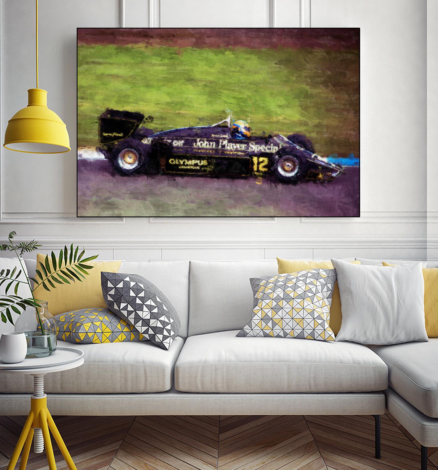 Formula 1 - XI by Jean-François Dupuis on GIANT ART - green transportation automobile