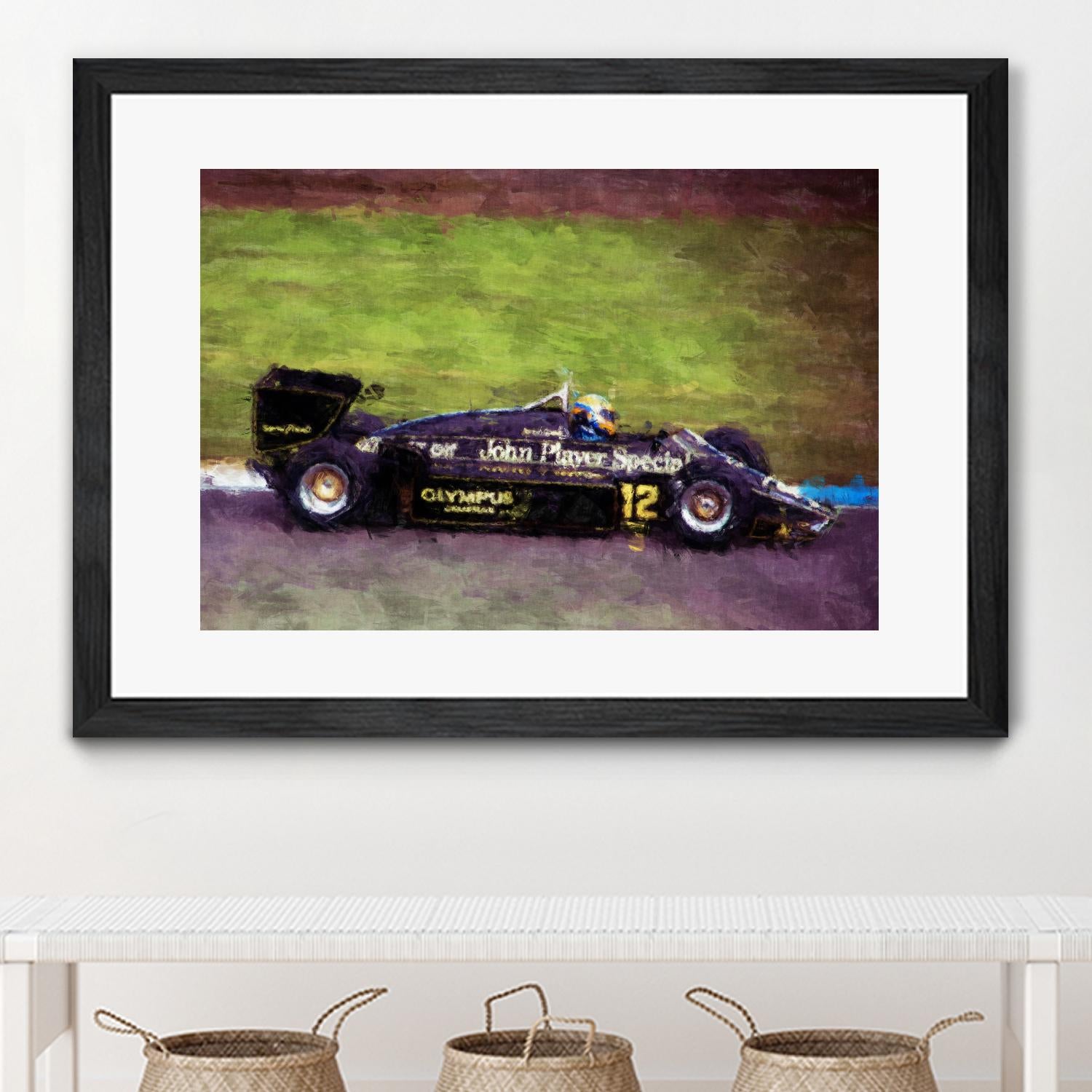 Formula 1 - XI by Jean-François Dupuis on GIANT ART - green transportation automobile